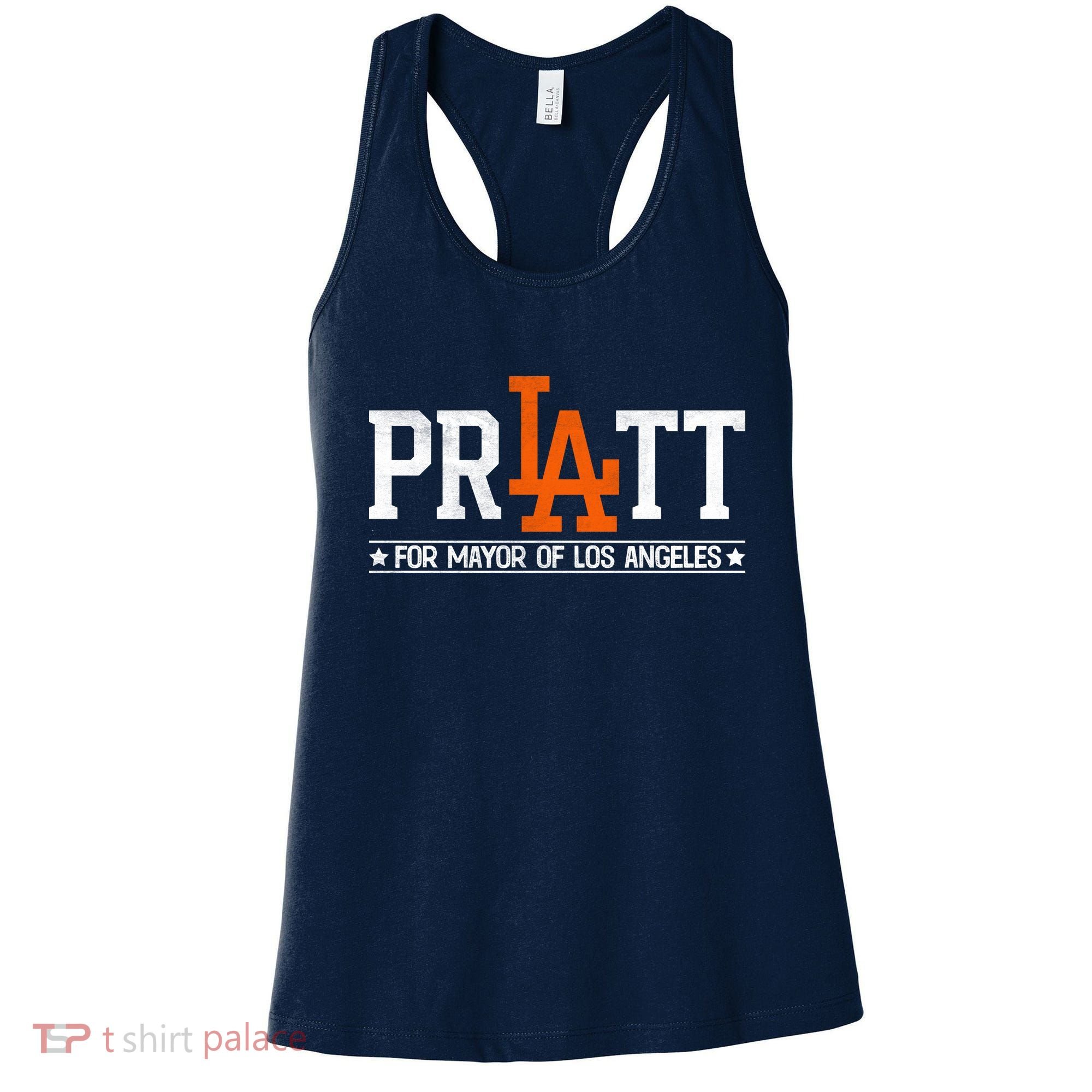 Pratt For Mayor Of Los Angeles La Fan Women's Tank Top