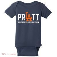 Pratt For Mayor Of Los Angeles La Fan Baby Bodysuit thumb 0