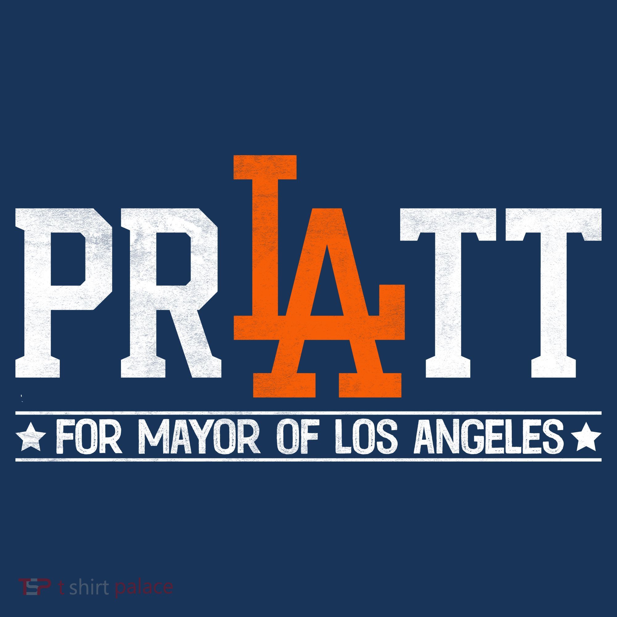 Pratt For Mayor Of Los Angeles La Fan Baby Bodysuit