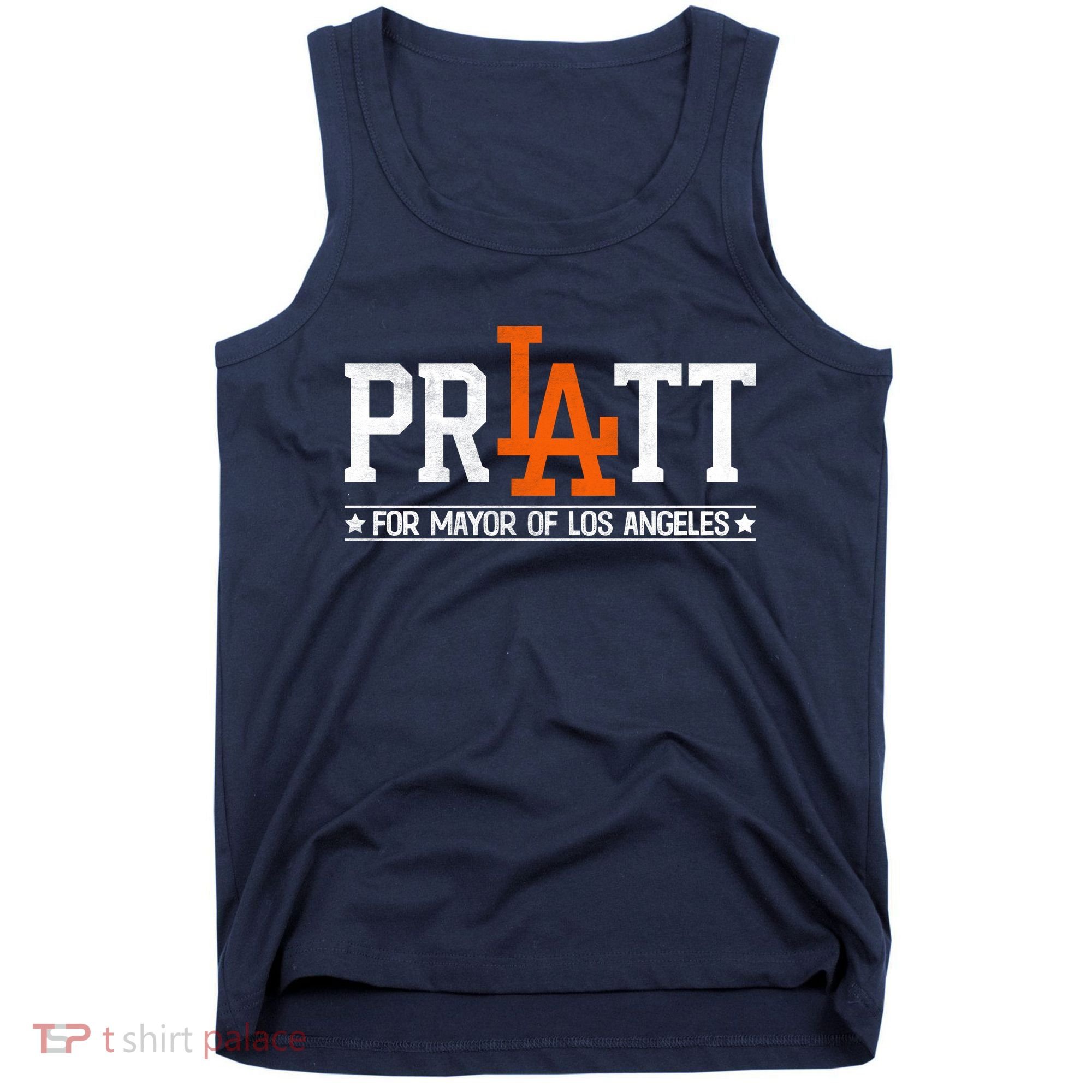 Pratt For Mayor Of Los Angeles La Fan Tank Top