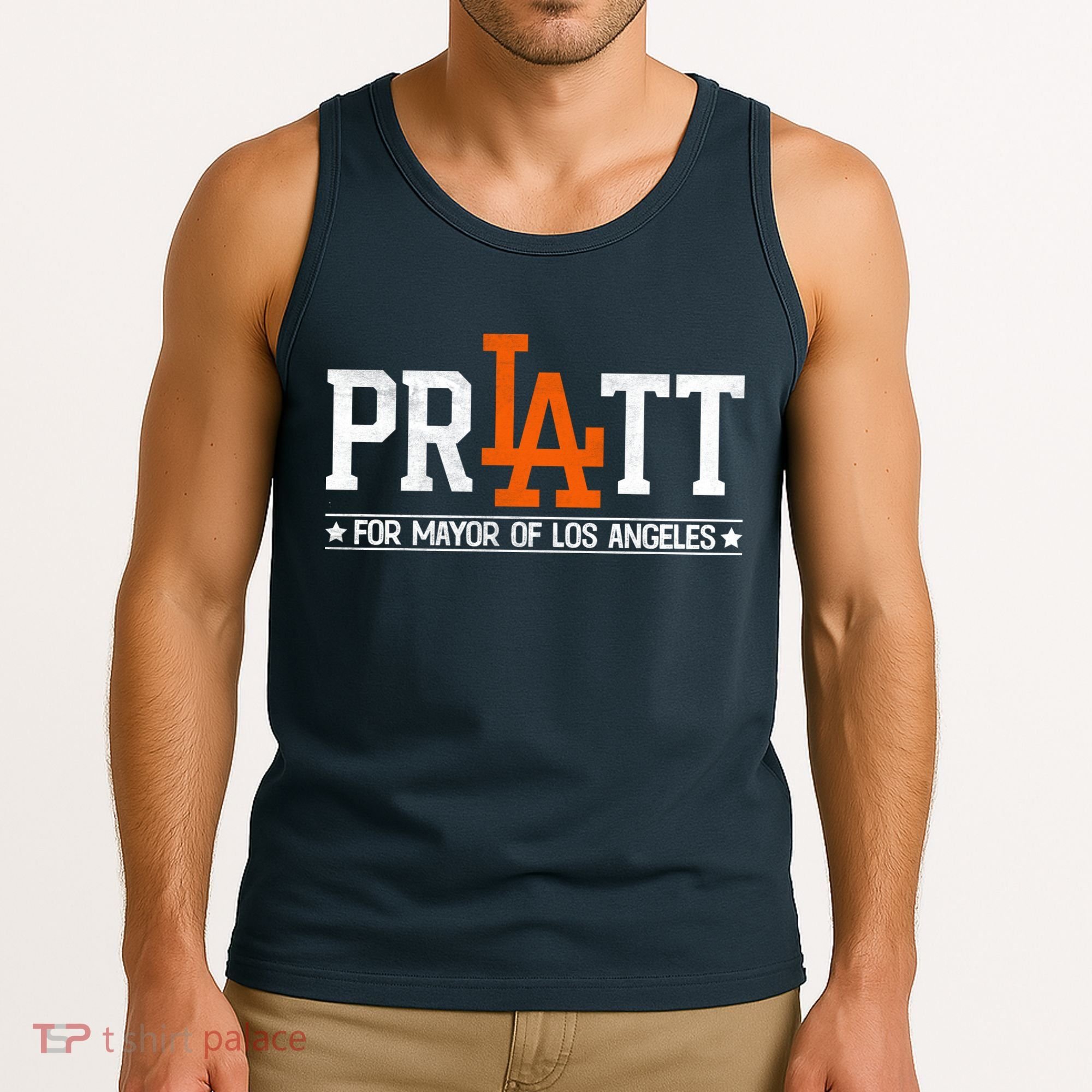 Pratt For Mayor Of Los Angeles La Fan Tank Top