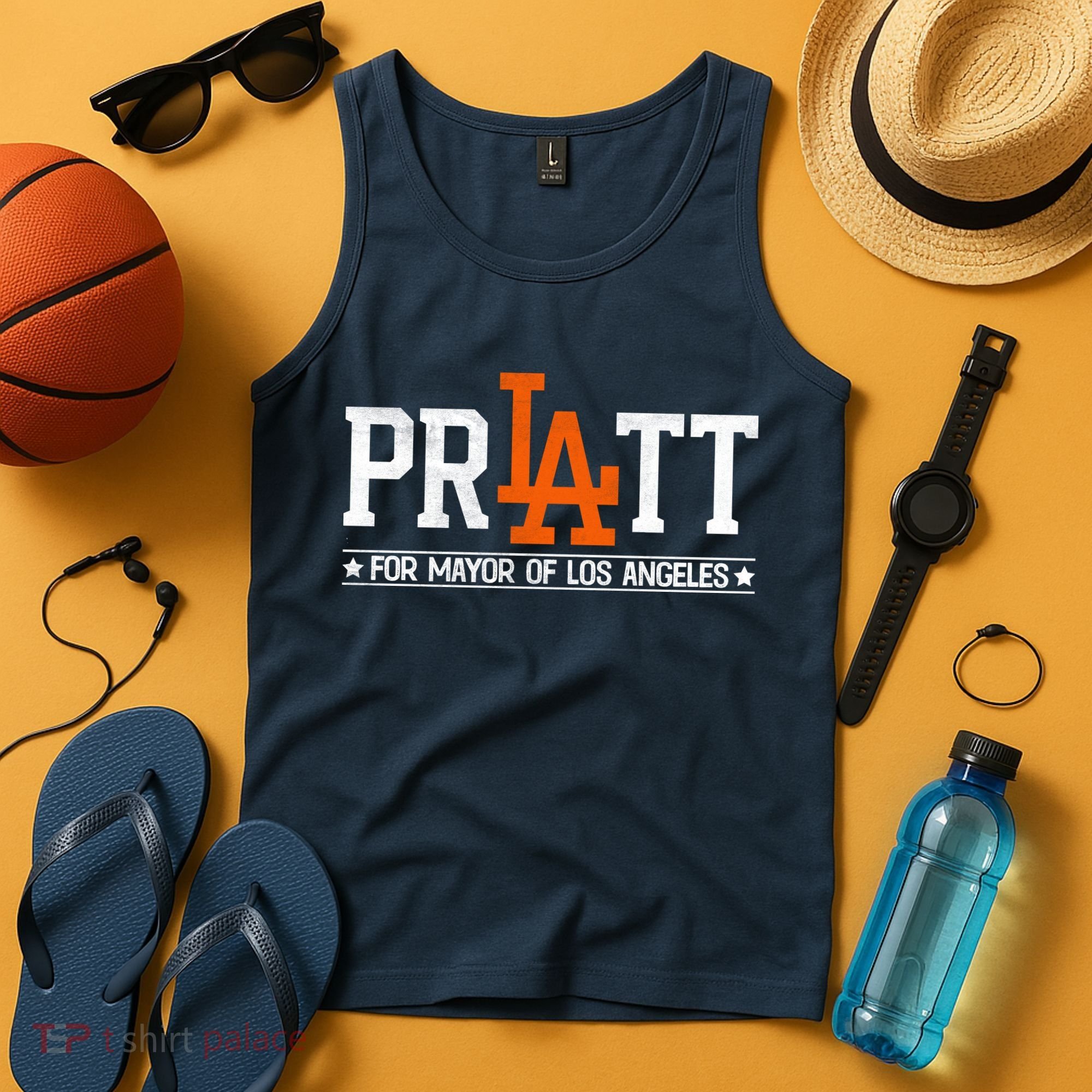Pratt For Mayor Of Los Angeles La Fan Tank Top