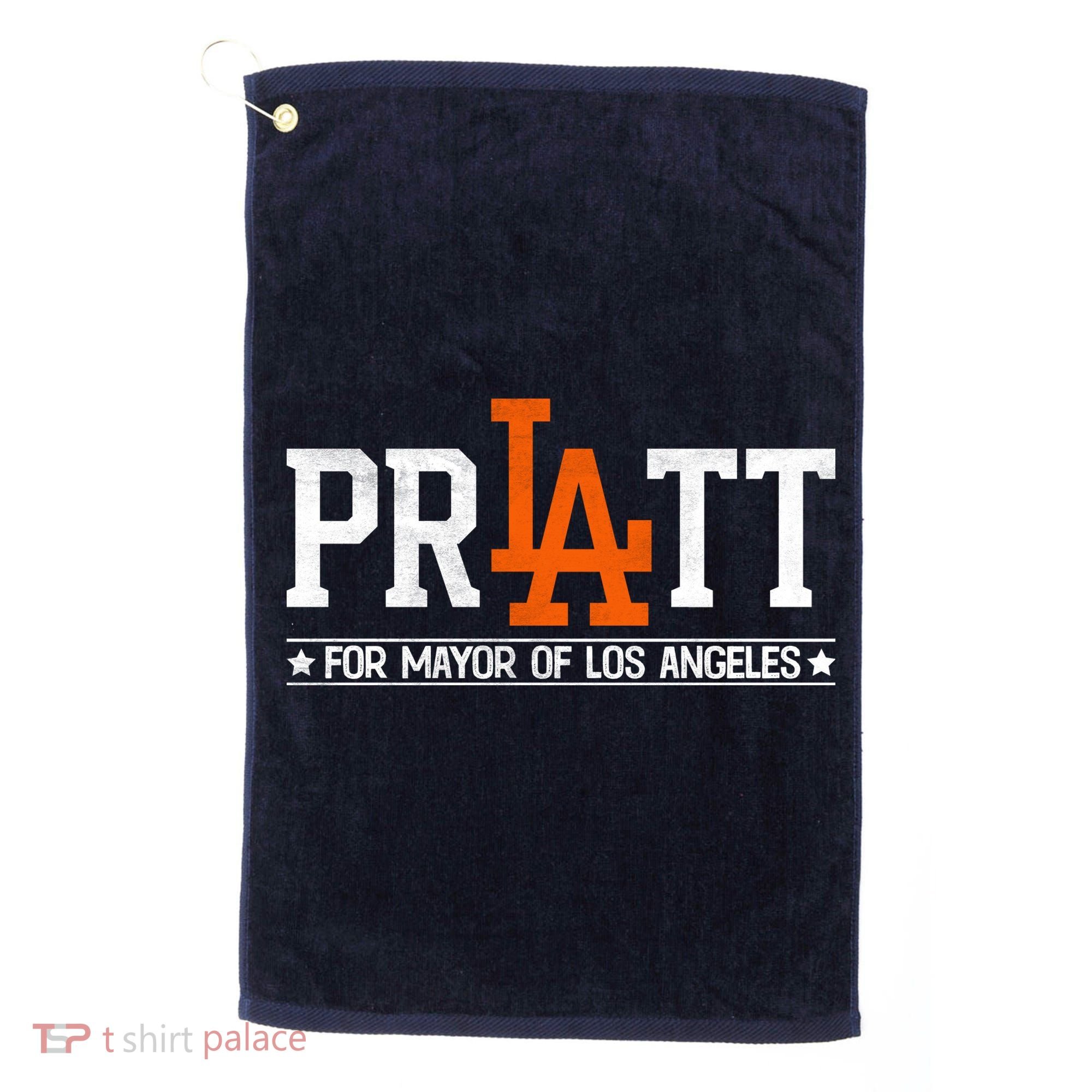 Pratt For Mayor Of Los Angeles La Fan Golf Towel