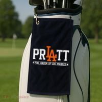 Pratt For Mayor Of Los Angeles La Fan Golf Towel thumb 2