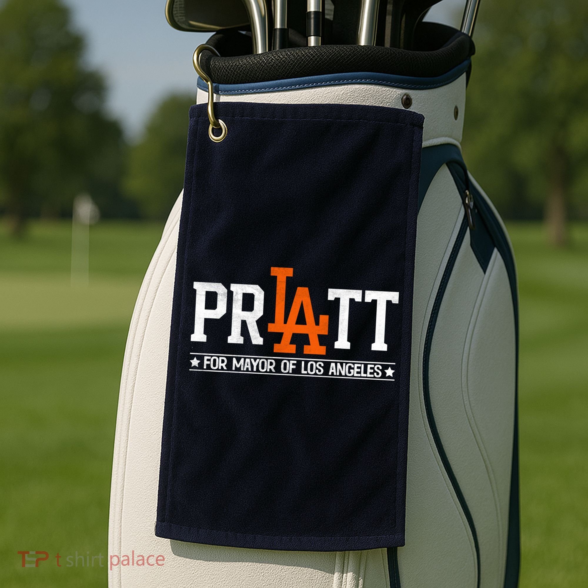Pratt For Mayor Of Los Angeles La Fan Golf Towel