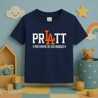 Pratt For Mayor Of Los Angeles La Fan Toddler T-Shirt thumb 3