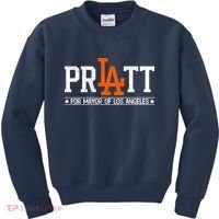 Pratt For Mayor Of Los Angeles La Fan Kids Sweatshirt thumb 0