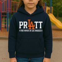 Pratt For Mayor Of Los Angeles La Fan Kids Hoodie thumb 3