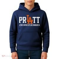 Pratt For Mayor Of Los Angeles La Fan Kids Hoodie thumb 4