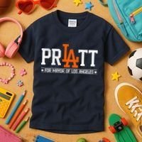 Pratt For Mayor Of Los Angeles La Fan Kids T-Shirt thumb 3