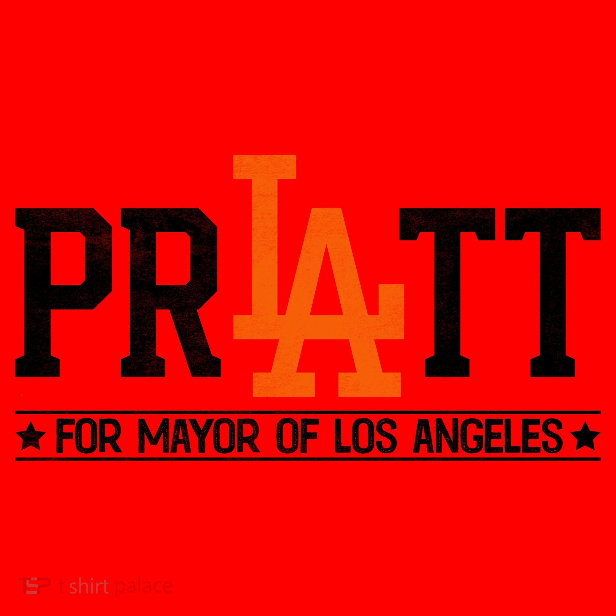 Pratt For Mayor Of Los Angeles La Fan Santa Hat