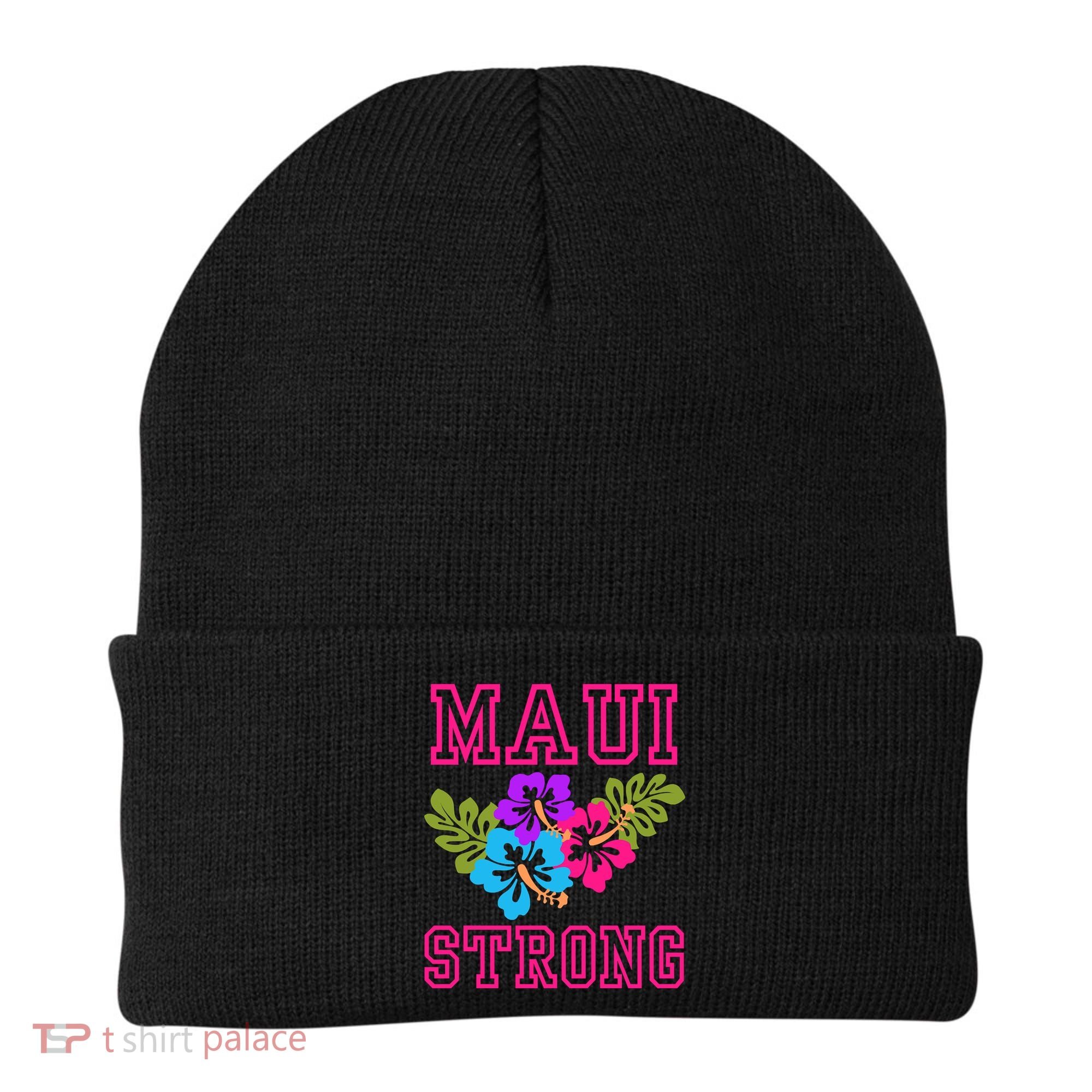 Pray For Maui Hawaii Strong Lahaina Hawaiian Islands Beanie