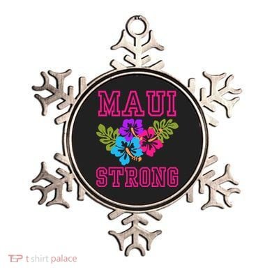 Pray For Maui Hawaii Strong Lahaina Hawaiian Islands Ornament