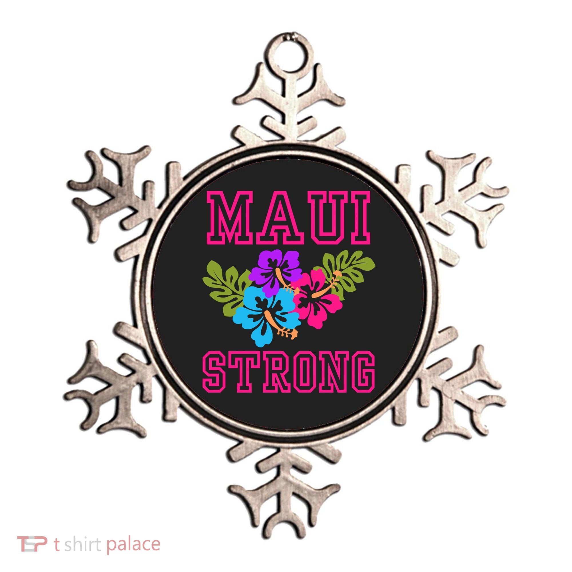 Pray For Maui Hawaii Strong Lahaina Hawaiian Islands Ornament