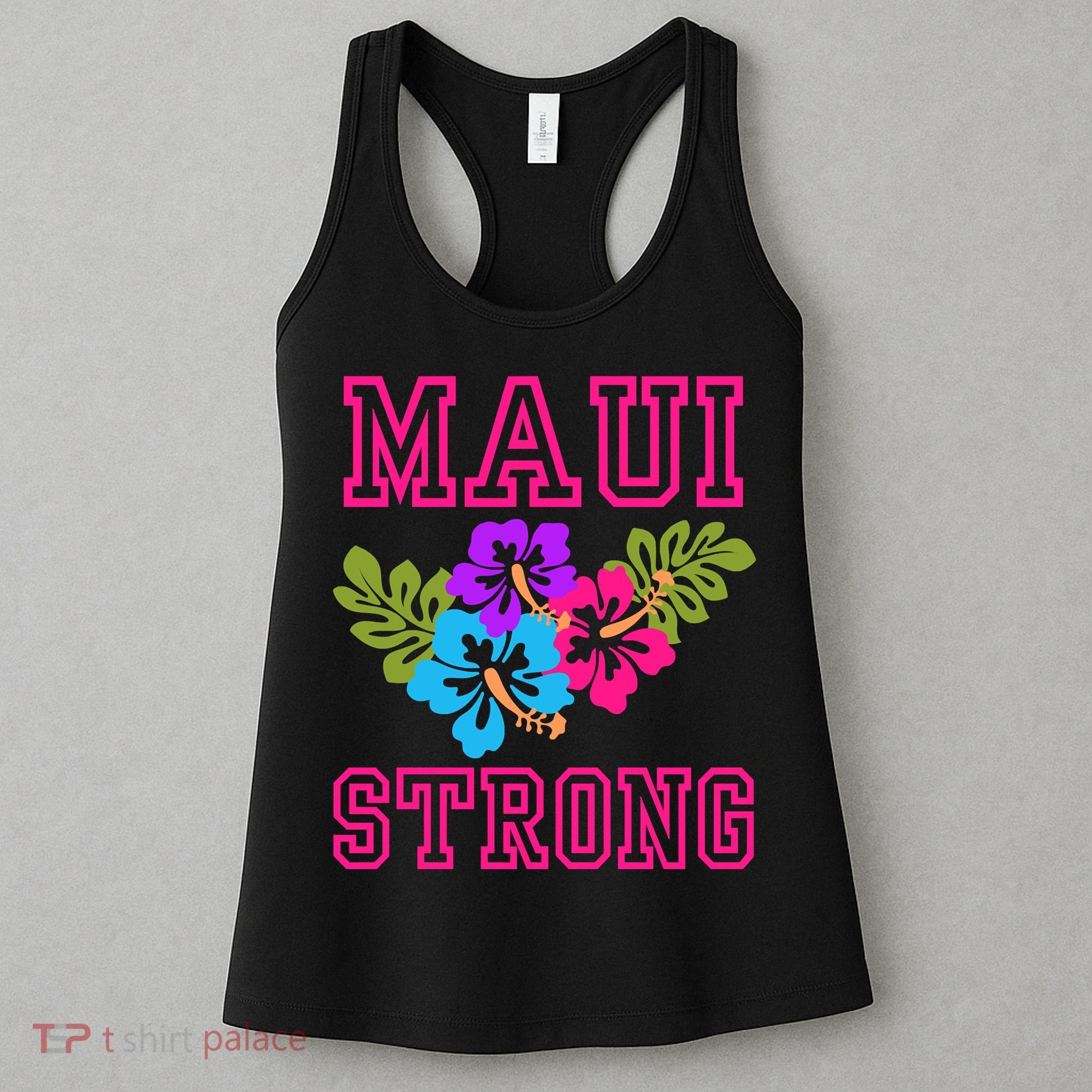 Pray For Maui Hawaii Strong Lahaina Hawaiian Islands Women's Tank Top