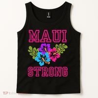 Pray For Maui Hawaii Strong Lahaina Hawaiian Islands Tank Top thumb 2