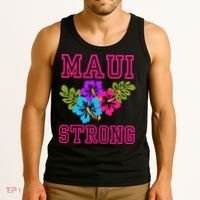 Pray For Maui Hawaii Strong Lahaina Hawaiian Islands Tank Top thumb 3