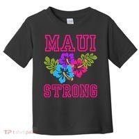 Pray For Maui Hawaii Strong Lahaina Hawaiian Islands Toddler T-Shirt thumb 0