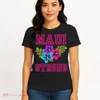 Pray For Maui Hawaii Strong Lahaina Hawaiian Islands Women's T-Shirt thumb 4