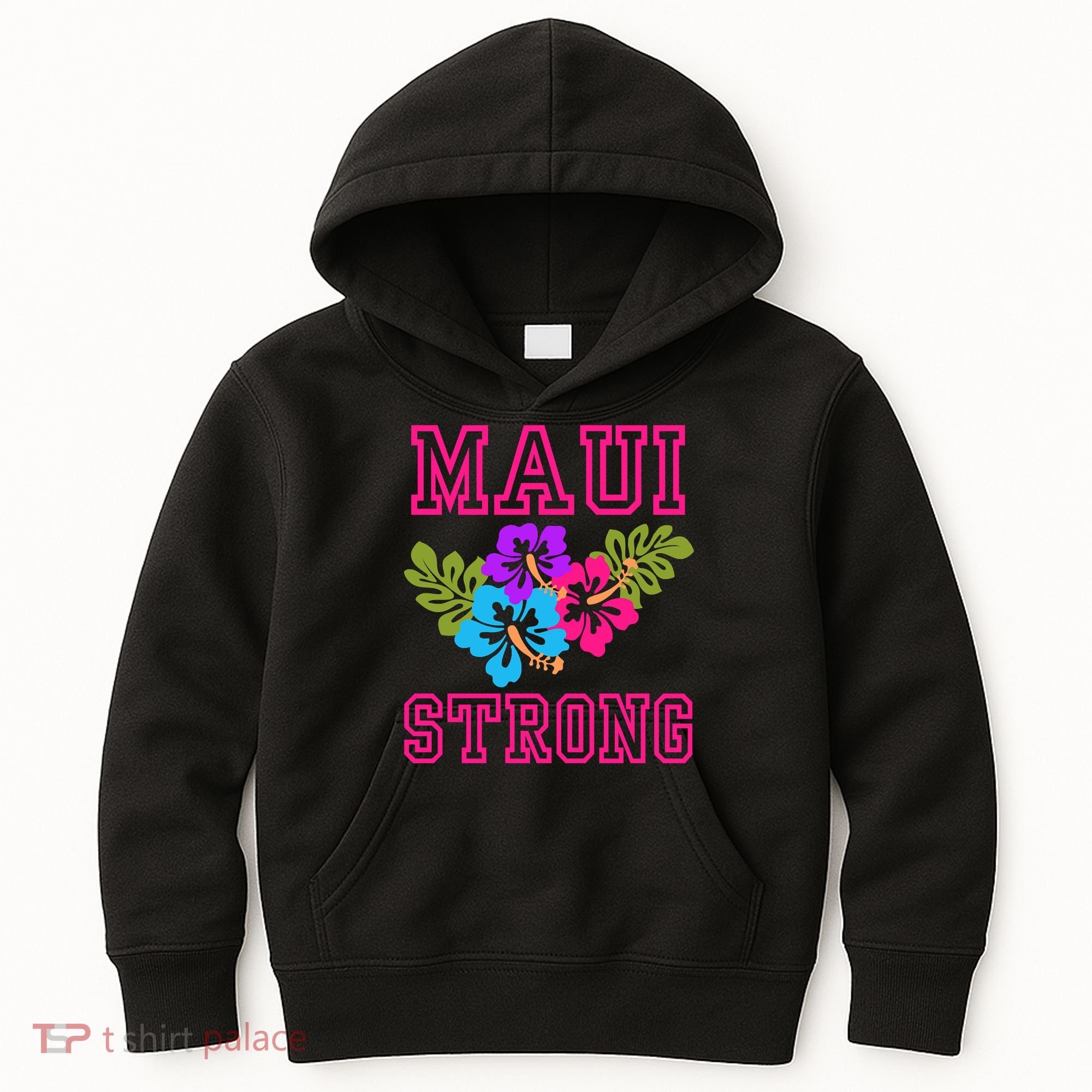 Pray For Maui Hawaii Strong Lahaina Hawaiian Islands Kids Hoodie