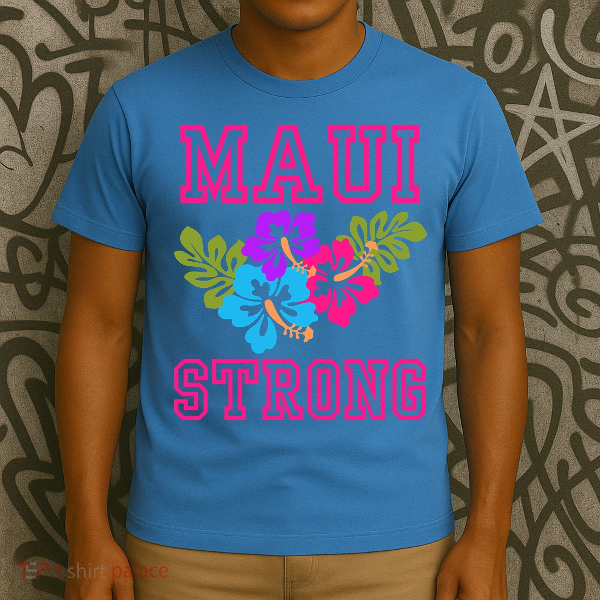 Pray For Maui Hawaii Strong Lahaina Hawaiian Islands T-Shirt
