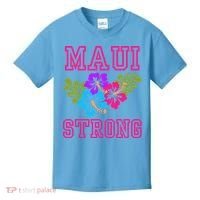Pray For Maui Hawaii Strong Lahaina Hawaiian Islands Kids T-Shirt thumb 0