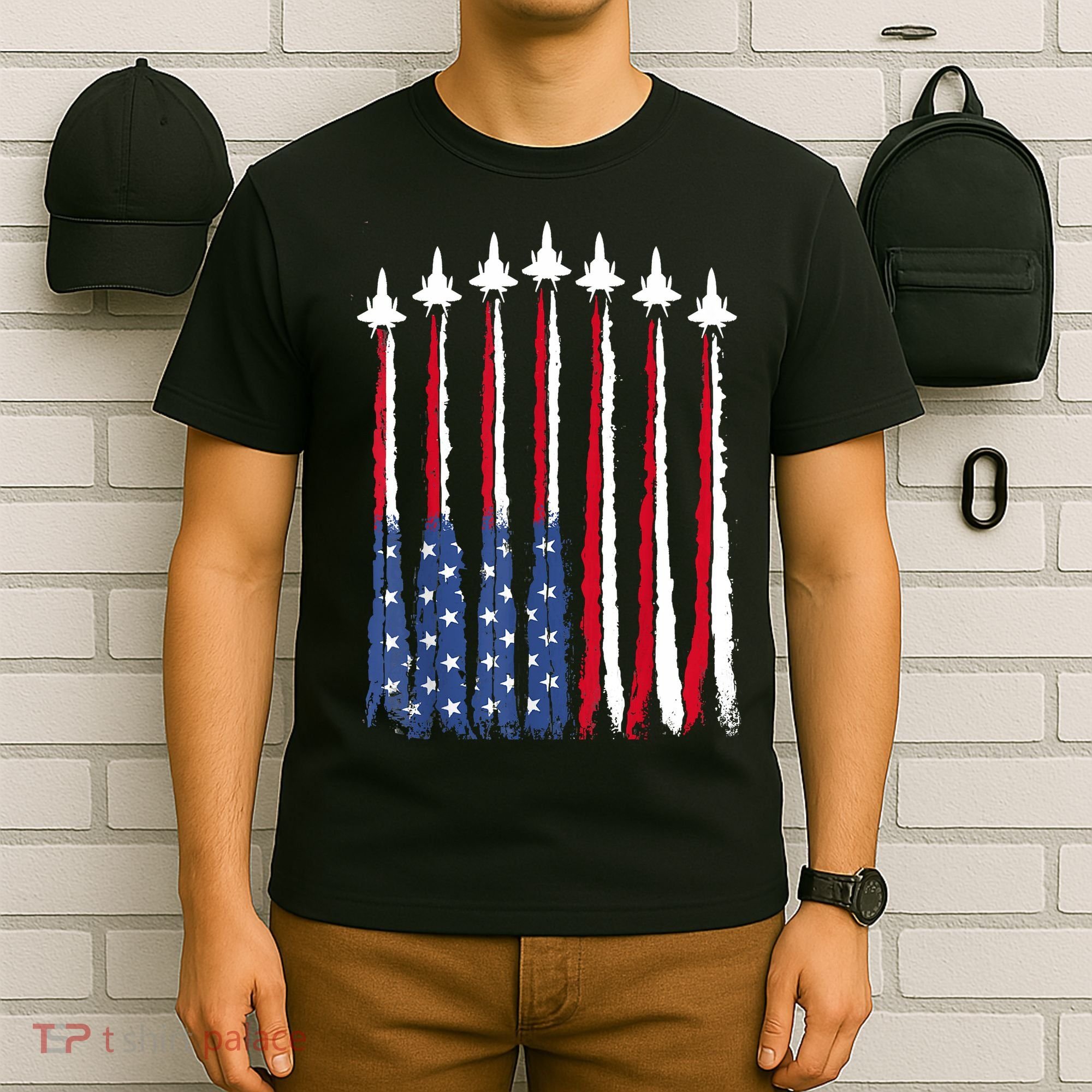 Patriotic For Men 4th Of July USA T-Shirt