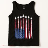 Patriotic For Men 4th Of July USA Tank Top thumb 2