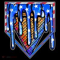 Patriotic Flag Melting Ice Cream Cone Coffee Mug thumb 5