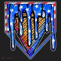 Patriotic Flag Melting Ice Cream Cone Tumbler thumb 3