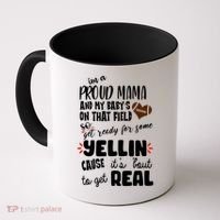 Proud Football Mama Coffee Mug thumb 0