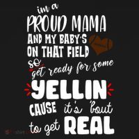 Proud Football Mama Women's Hoodie thumb 2