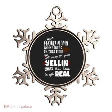 Proud Football Mama Ornament