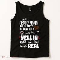 Proud Football Mama Tank Top thumb 2