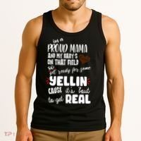 Proud Football Mama Tank Top thumb 3