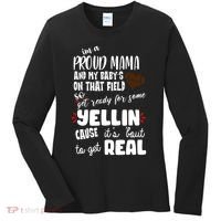 Proud Football Mama Women's Long Sleeve Shirt thumb 0