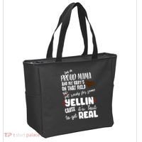 Proud Football Mama Tote Bag thumb 2