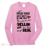 Proud Football Mama Long Sleeve Shirt thumb 0