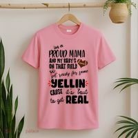 Proud Football Mama T-Shirt thumb 2