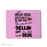 Proud Football Mama Mousepad thumb 0