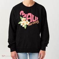 Pray For Maui Hawaii Strong Maui Relief Tee Hawaii Fire Victims Women's Sweatshirt thumb 0