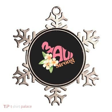 Pray For Maui Hawaii Strong Maui Relief Tee Hawaii Fire Victims Ornament