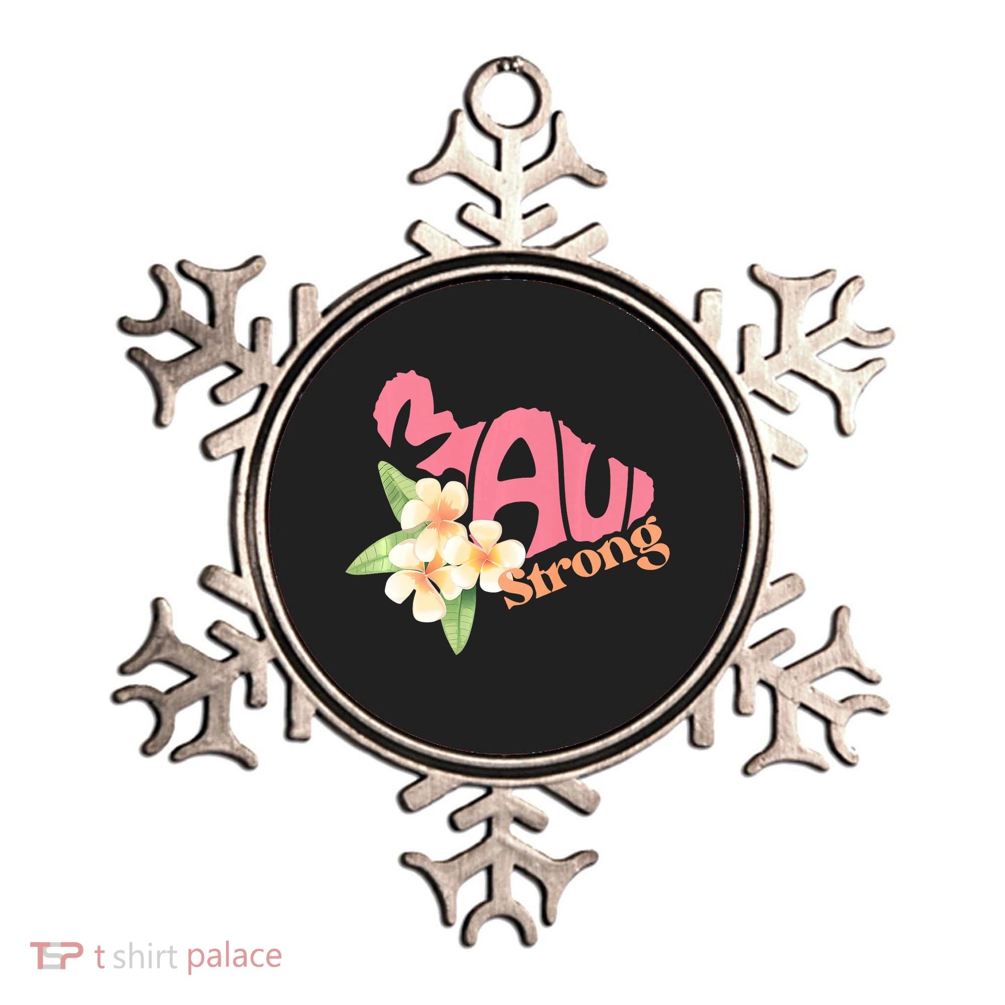 Pray For Maui Hawaii Strong Maui Relief Tee Hawaii Fire Victims Ornament