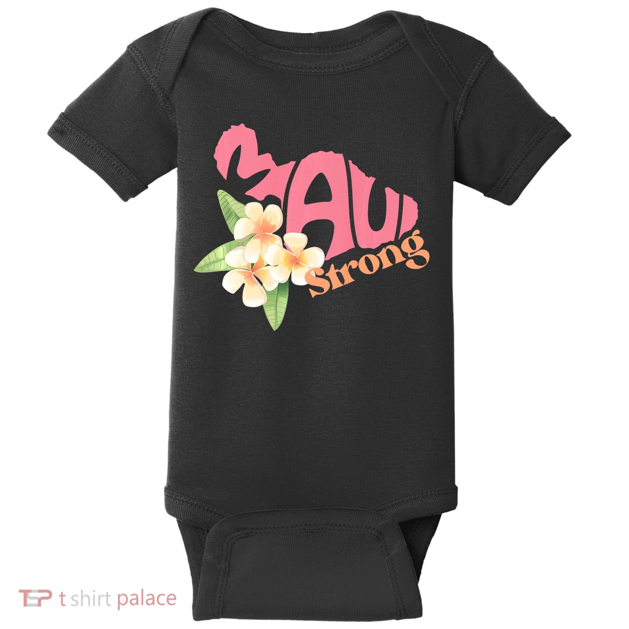 Pray For Maui Hawaii Strong Maui Relief Tee Hawaii Fire Victims Baby Bodysuit