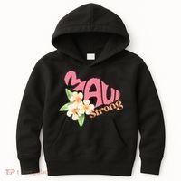 Pray For Maui Hawaii Strong Maui Relief Tee Hawaii Fire Victims Kids Hoodie thumb 0