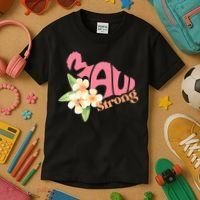 Pray For Maui Hawaii Strong Maui Relief Tee Hawaii Fire Victims Kids T-Shirt thumb 3