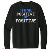 Positive For Motivational Kindness - Positive Message V.I.T. Fleece Crew Sweatshirt thumb 0