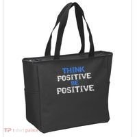 Positive For Motivational Kindness - Positive Message Tote Bag thumb 2
