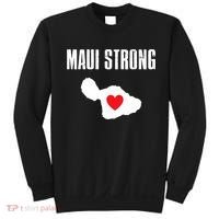 Pray For Maui Hawaii Maui Strong Maui Wildfire Relief Sweatshirt thumb 0