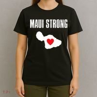 Pray For Maui Hawaii Maui Strong Maui Wildfire Relief T-Shirt thumb 4